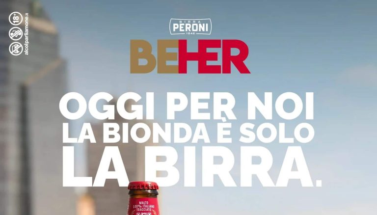 Peroni Beer Lancia Beher, un projet culturel et social pour promouvoir l&rsquo;égalité des sexes