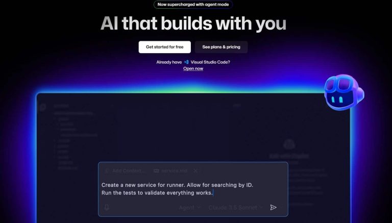 GitHub Copilot écrit maintenant le code à part entière: l&rsquo;agent pour les développeurs arrive
