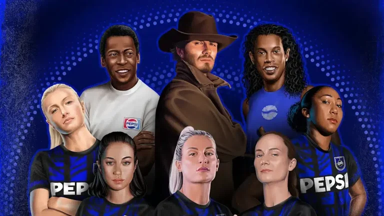 Pelé, Beckham et le nouveau football met en vedette ensemble dans le spot Pepsi