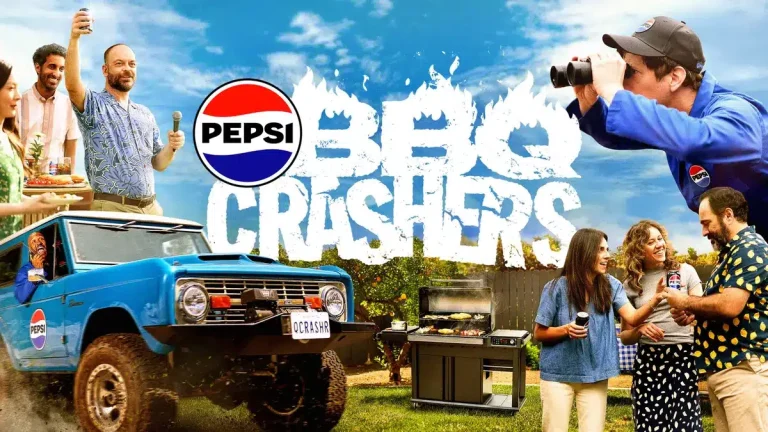 Pepsi éclate dans le barbecue remplace Coca-Cola par ses canettes