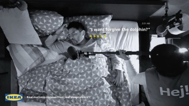 IKEA enregistre les avis des clients qui parlent dans le sommeil