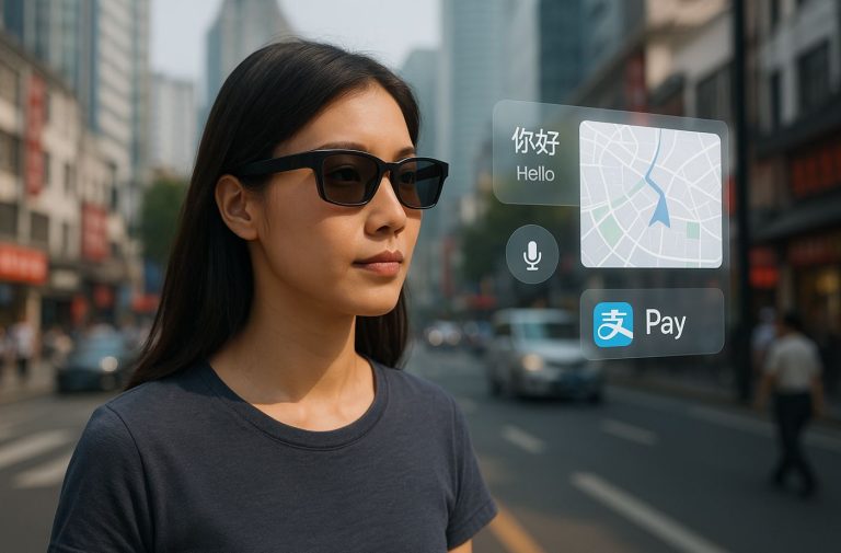 Alibaba annonce les lunettes AR avec une intelligence artificielle et une destination de défi