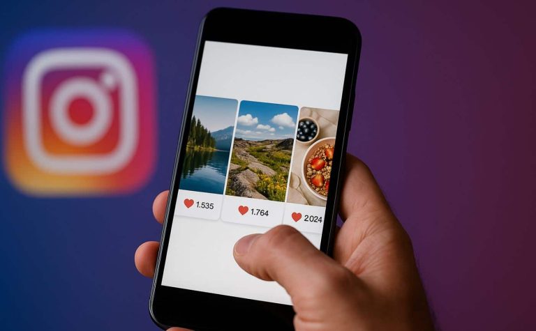 Instagram testa goûts pour une seule image dans les carrousels