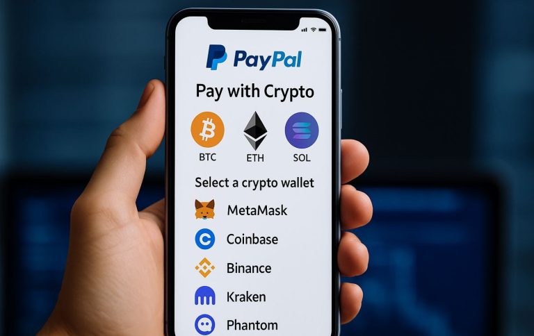 PayPal accepte désormais les paiements numériques pour plus de 100 crypto-monnaies