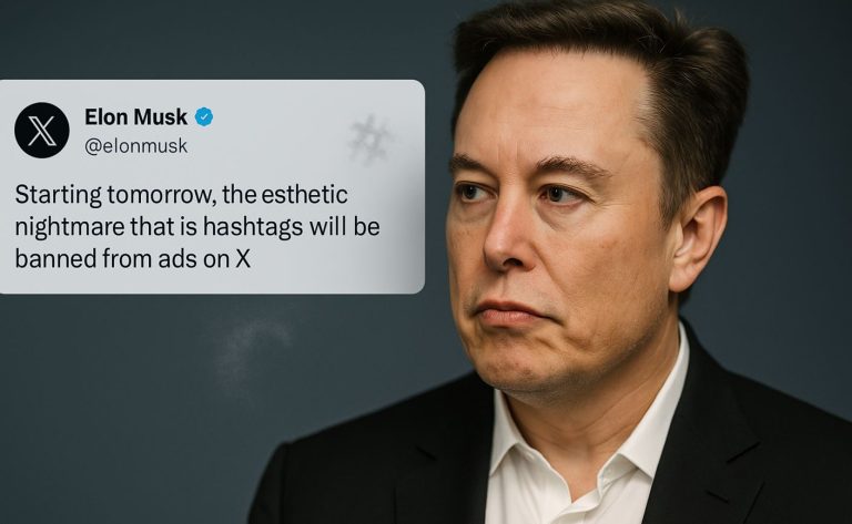 X interdit les hashtags dans les publicités