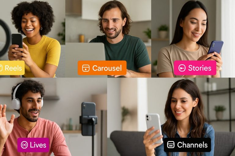 Stratégies de contenu sur Instagram: Guide des formats pour atteindre, impliquer et conserver