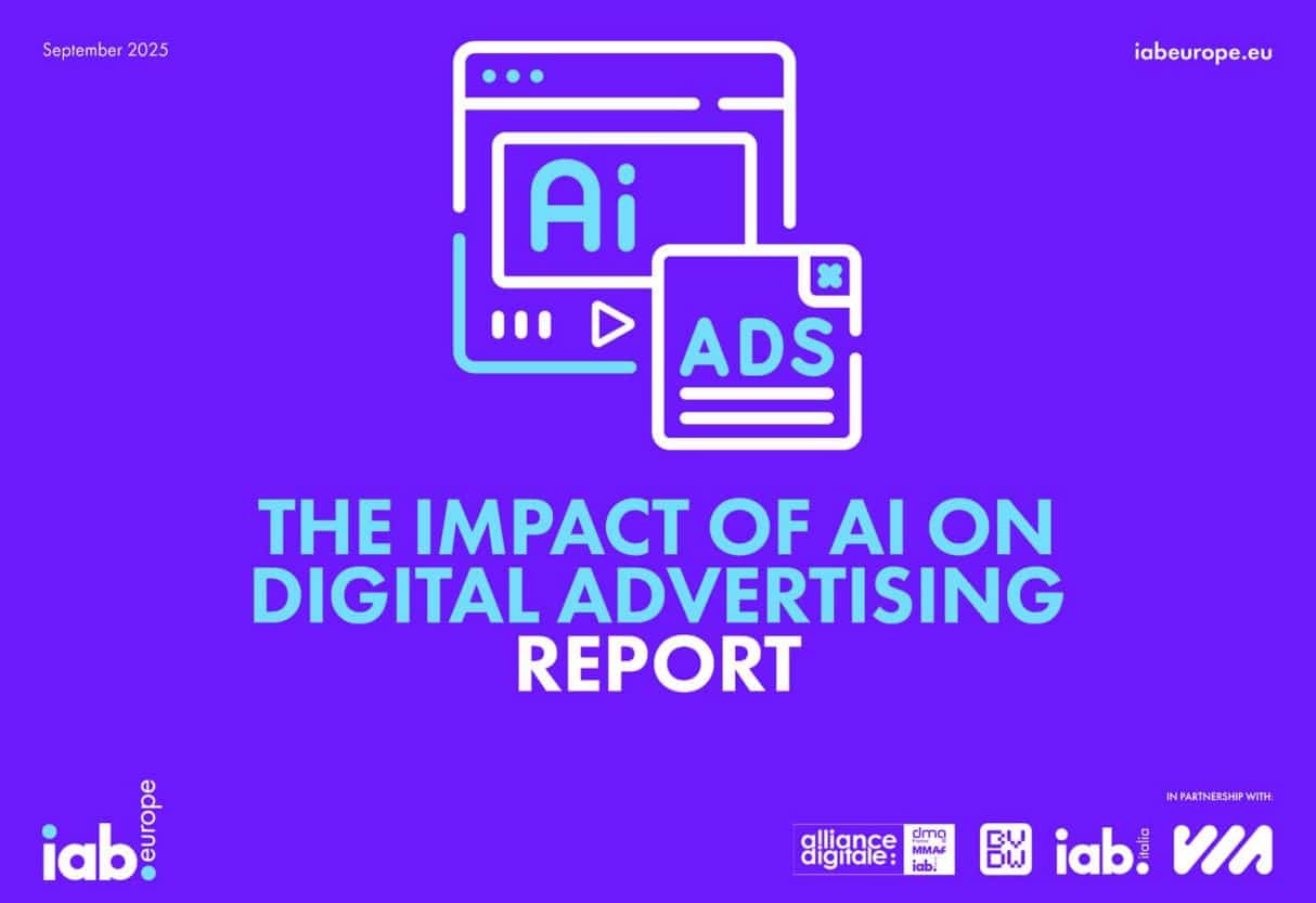 IAB Europe publie le premier rapport sur l'impact de l'IA dans la publicité numérique