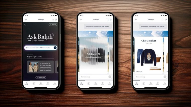 Ralph Lauren lance un styliste virtuel avec Microsoft AI