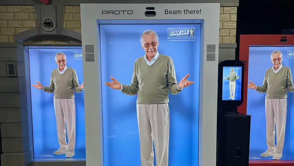 ologramma AI di Stan Lee