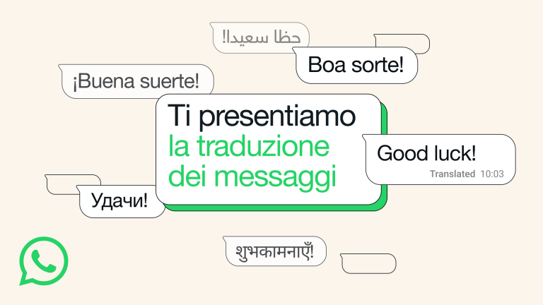 WhatsApp présente la traduction instantanée des messages