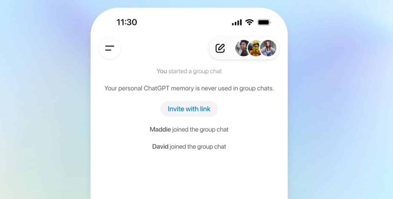 ChatGPT met en œuvre des discussions de groupe : jusqu&rsquo;à 20 utilisateurs dans le même espace de conversation