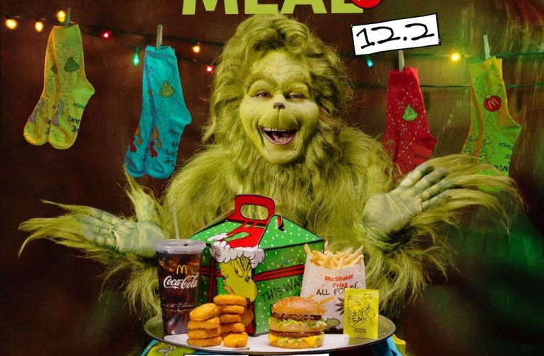 McDonald&rsquo;s lance le Noël le plus chaotique de tous les temps avec le Grinch « saboteur officiel » des fêtes de fin d&rsquo;année