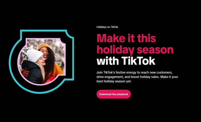 TikTok lance le Holiday Hub avec un guide complet des campagnes de Noël des marques