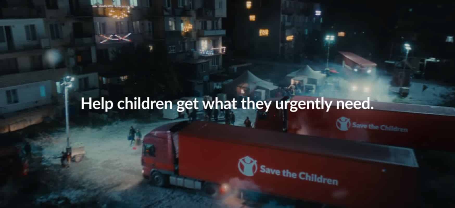 Save the Children transforme les camions de Noël en une campagne de solidarité mondiale