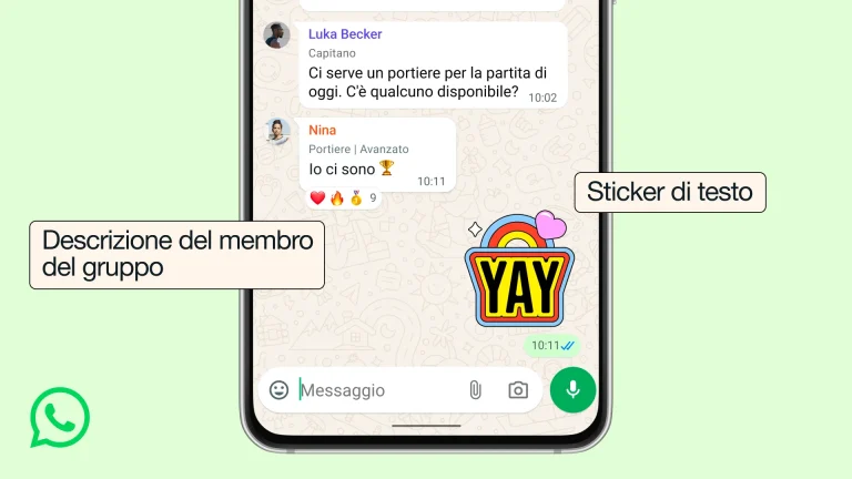 WhatsApp se concentre sur les groupes et introduit des rôles, des autocollants textuels et des rappels d&rsquo;événements