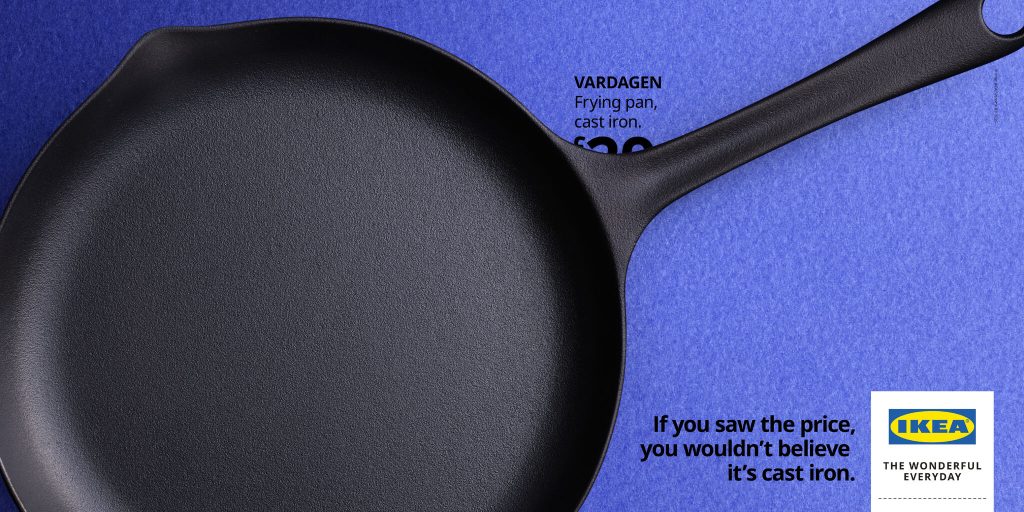 Campagne Ikea inestimable