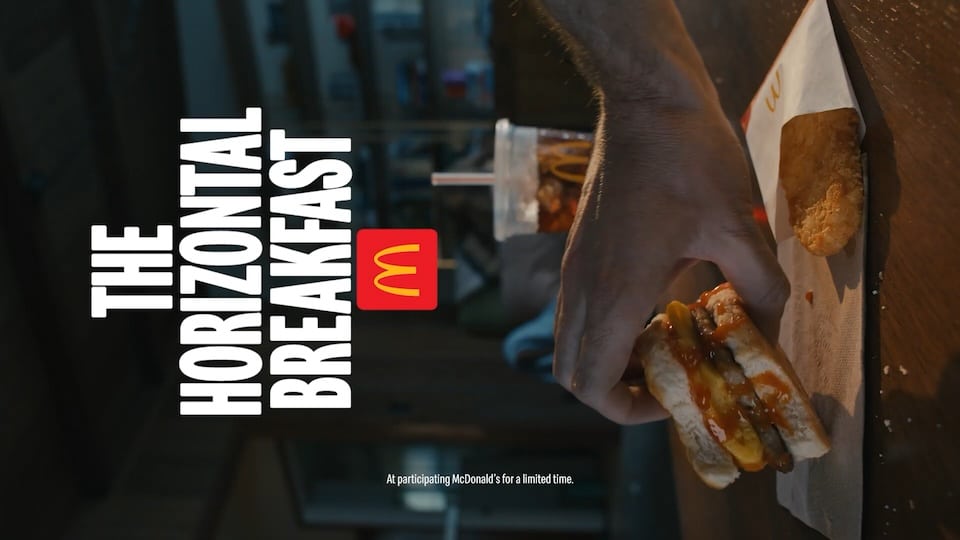Le petit-déjeuner horizontal de McDonald's a été créé pour ceux qui ne peuvent pas sortir du lit