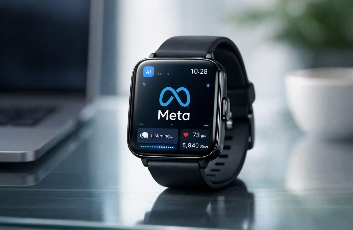 Meta relance sa montre intelligente avec l'intégration Meta AI