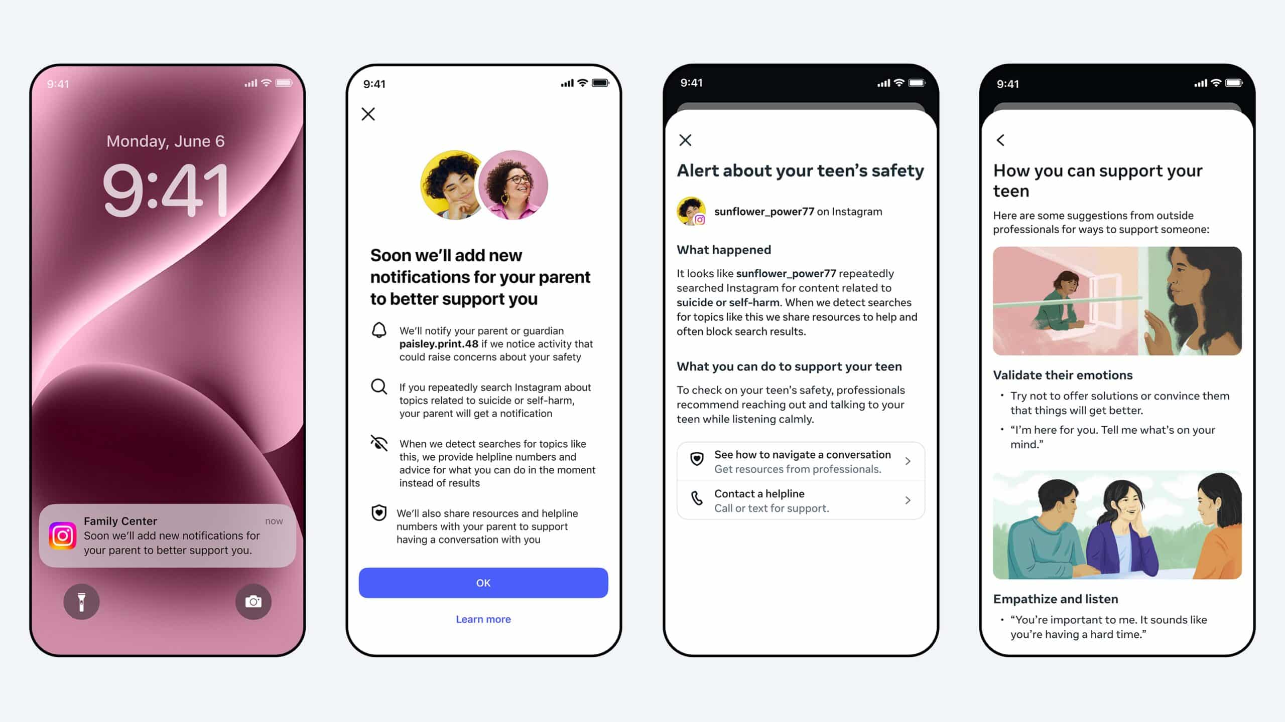 Instagram alertera les parents si les adolescents recherchent du contenu sur l'automutilation