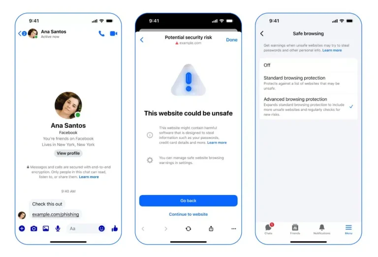 Meta renforce la protection contre les arnaques sur Messenger