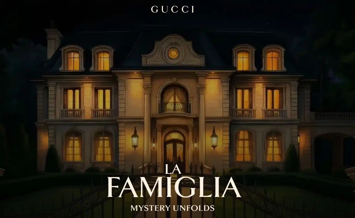 Gucci transforme sa dernière collection en un jeu de mystère interactif