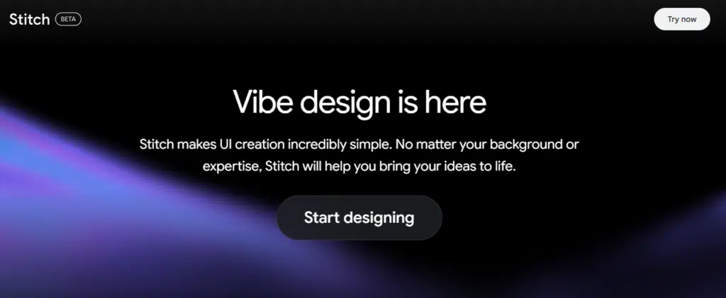 Google présente Stitch