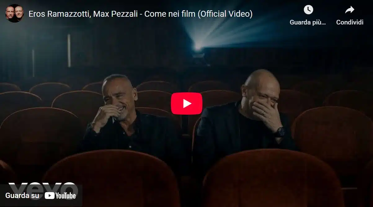 Eros Ramazzotti et Max Pezzali publient un clip entièrement réalisé avec l'IA