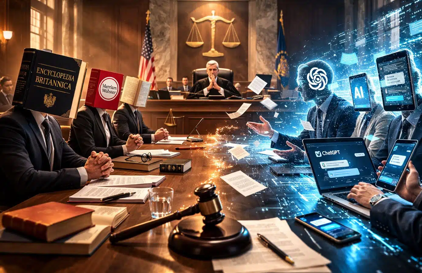 L'Encyclopedia Britannica poursuit OpenAI pour violation du droit d'auteur