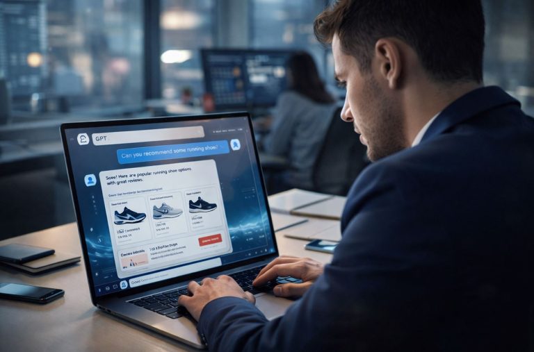 La vente au détail et l&rsquo;épicerie dominent la publicité sur ChatGPT