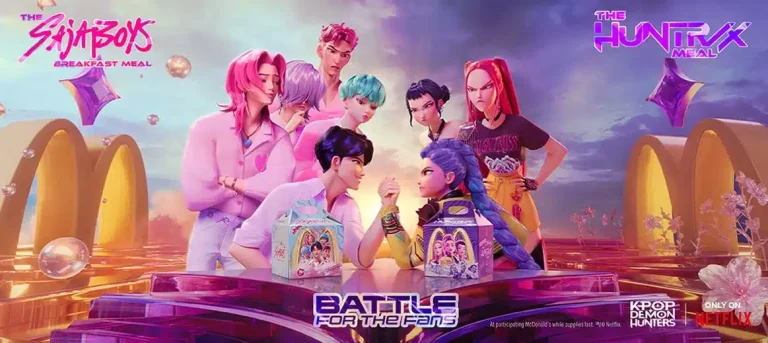 McDonald&rsquo;s et Netflix lancent les menus KPop Demon Hunters