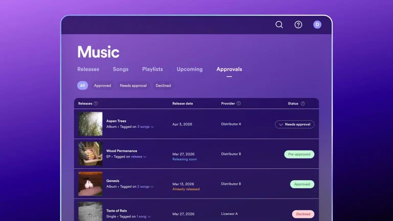 Spotify teste un système pour protéger les artistes de la musique générée par l&rsquo;IA