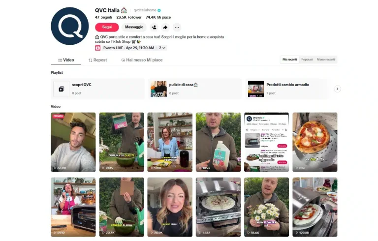QVC sur TikTok Shop, Carlotta Pontremoli parle de la nouvelle approche