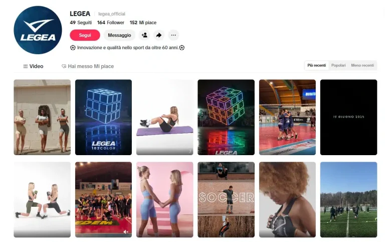 LEGEA sur TikTok Shop : communautés sportives et activation des fans selon Andrea Vitulano