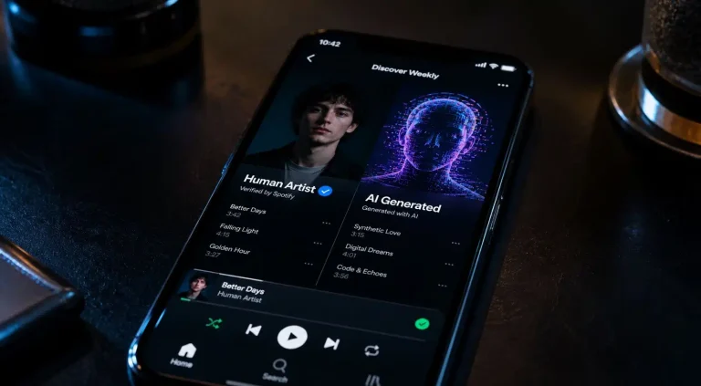 Spotify introduit le badge Verified pour distinguer les vrais artistes de l&rsquo;IA