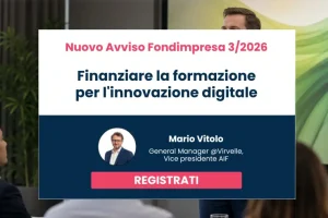 Avis Fondimpresa 3/2026: finance la formation sur l&rsquo;innovation numérique